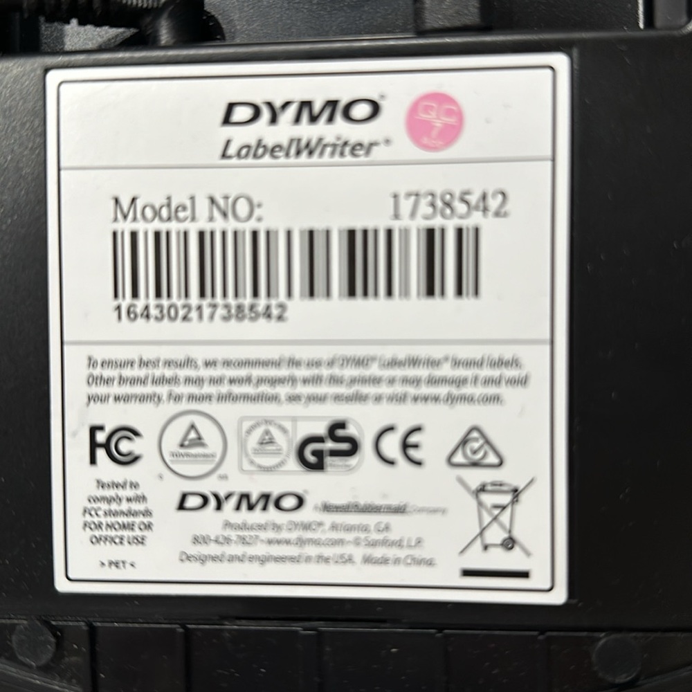 Dyno labelwriter model 1738542 - Picture 3 of 4